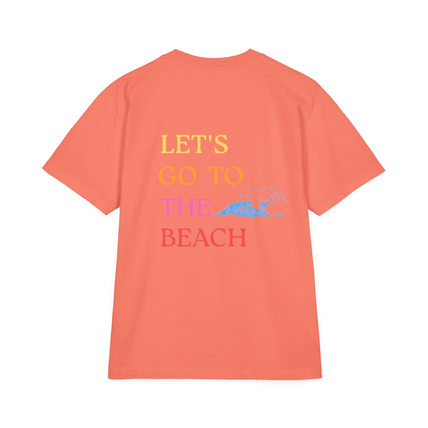 Unisex Garment-Dyed Drop-Shoulder T-Shirt