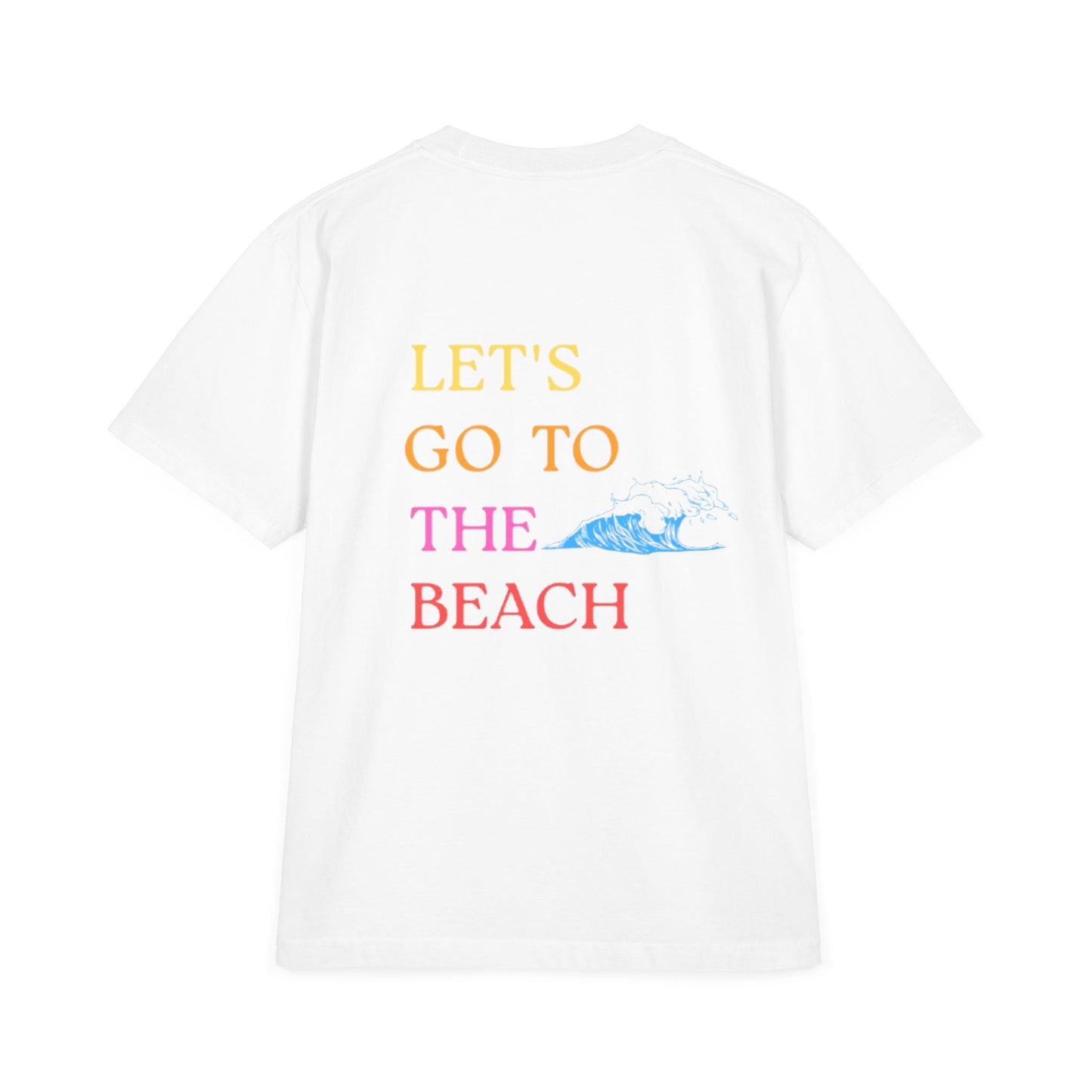Unisex Garment-Dyed Drop-Shoulder T-Shirt