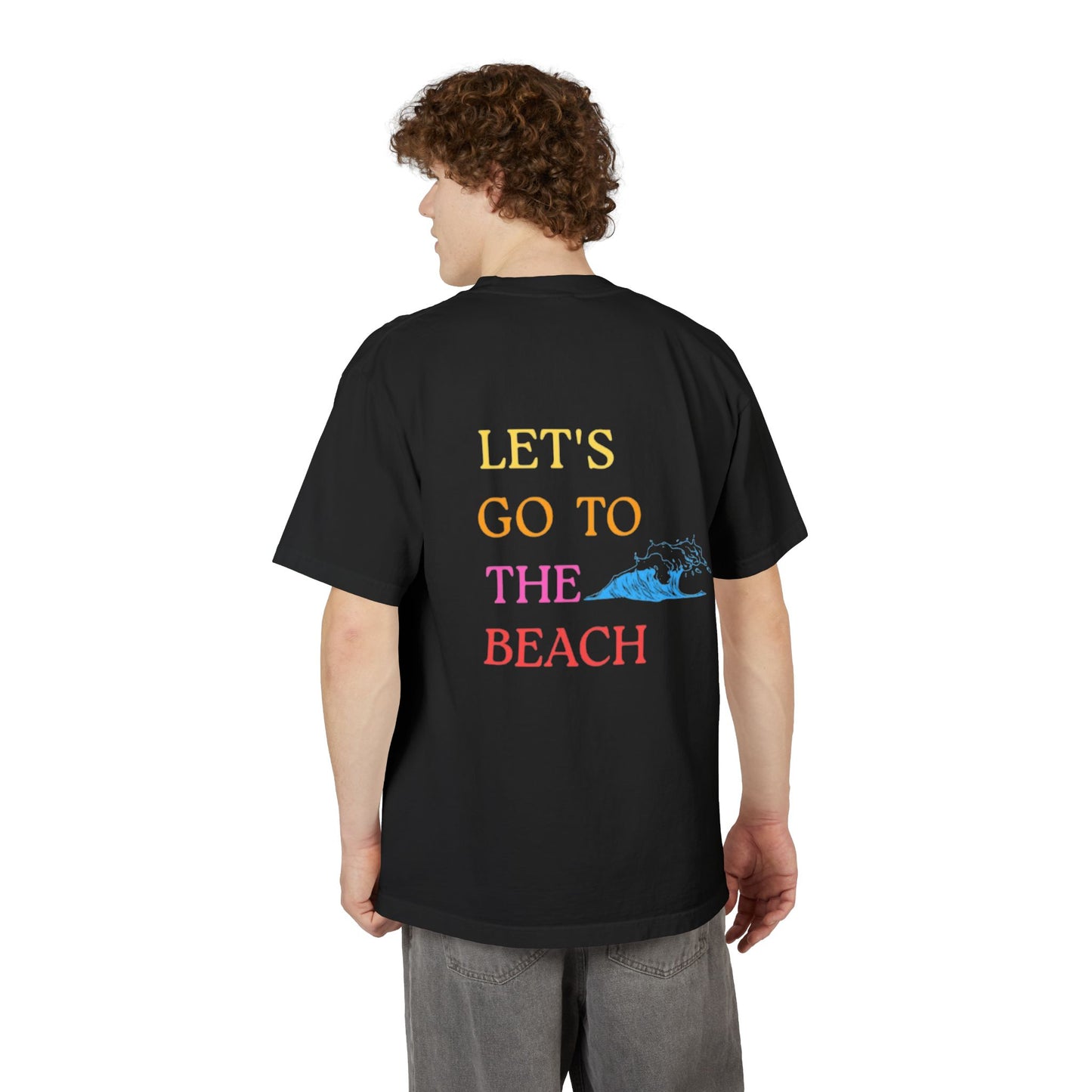 Unisex Garment-Dyed Drop-Shoulder T-Shirt