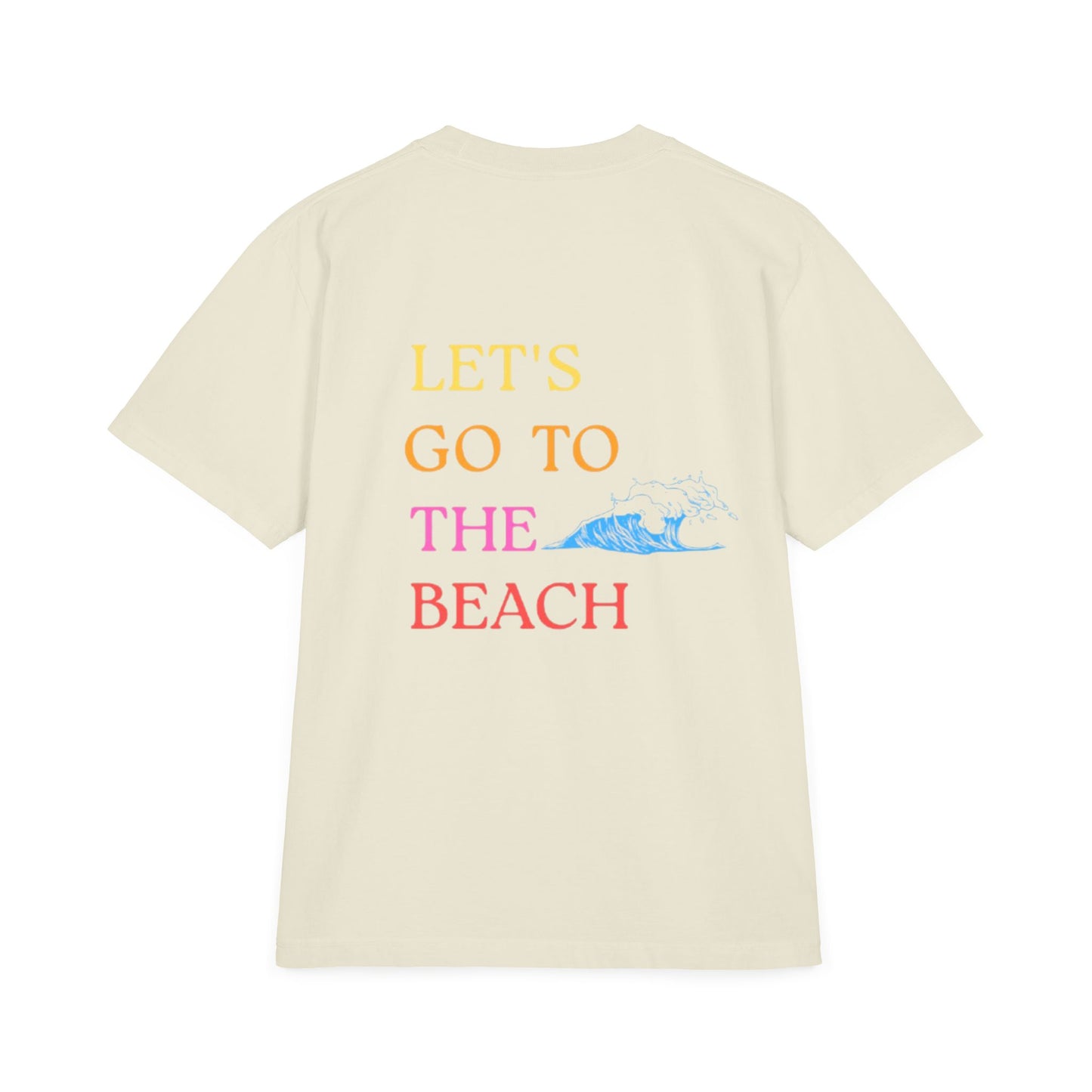 Unisex Garment-Dyed Drop-Shoulder T-Shirt