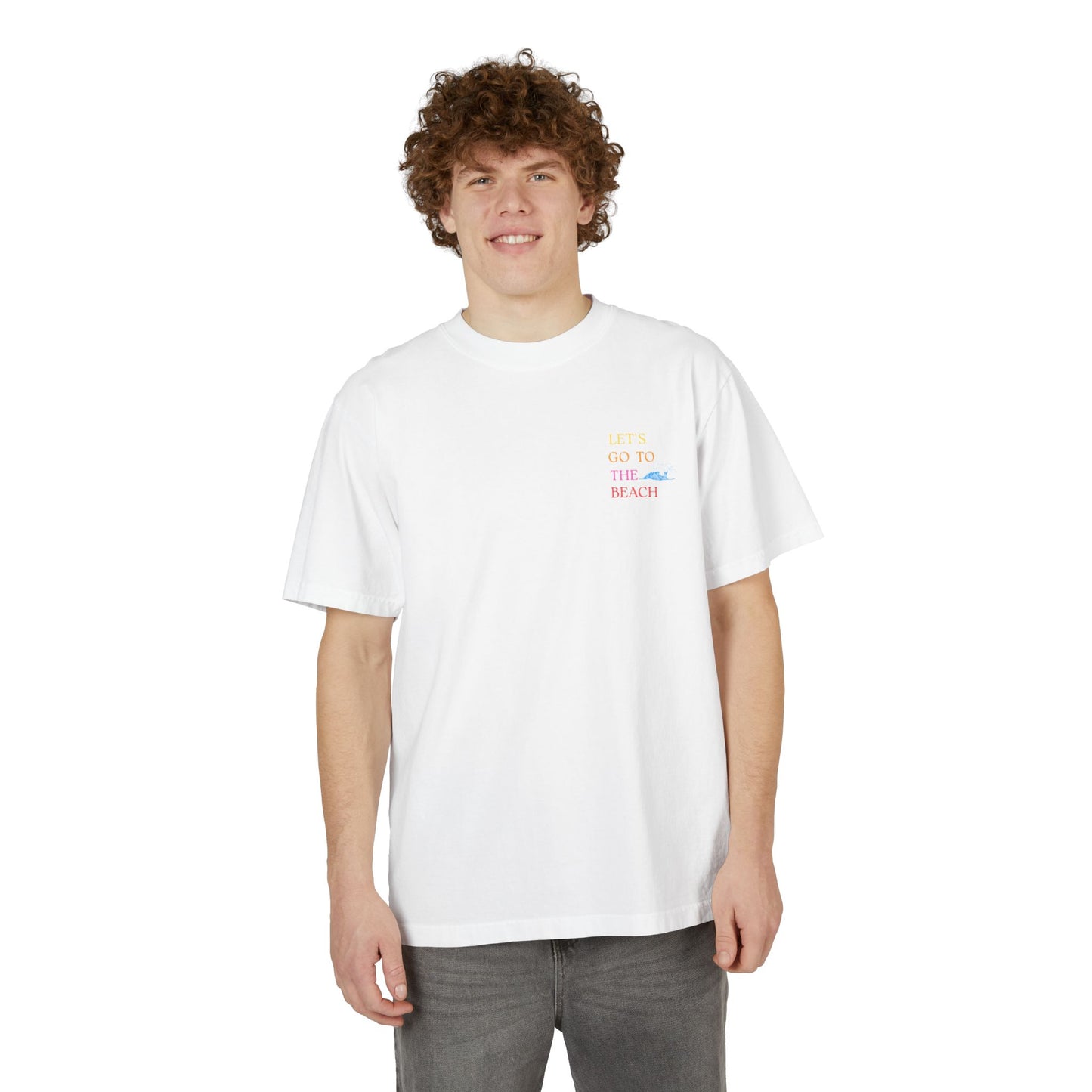 Unisex Garment-Dyed Drop-Shoulder T-Shirt